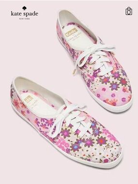 Keds X Kate Spade New York Champion Pacific Petals Sneakers